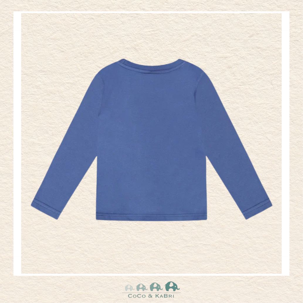 🇨🇦Deux Par Deux Blue Mammoth Tshirt, CoCo & KaBri Children's Boutique