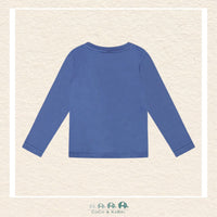 🇨🇦Deux Par Deux Blue Mammoth Tshirt, CoCo & KaBri Children's Boutique