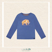 🇨🇦Deux Par Deux Blue Mammoth Tshirt, CoCo & KaBri Children's Boutique