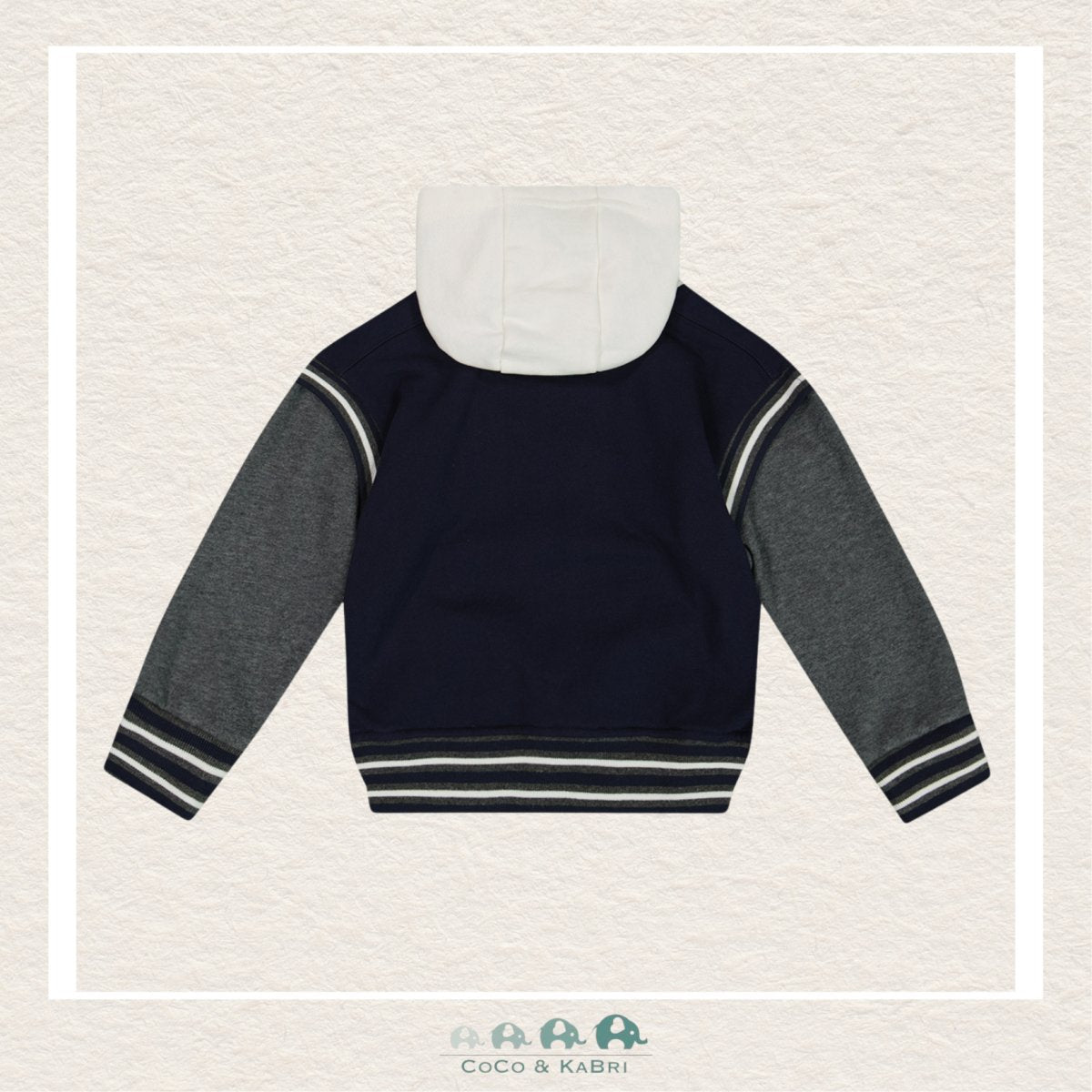 🇨🇦 Deux Par Deux: Boys Full Zip Hooded Fleece Top, CoCo & KaBri Children's Boutique