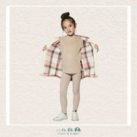 🇨🇦 Deux Par Deux: Brushed Rib Mock Neck Top, CoCo & KaBri Children's Boutique