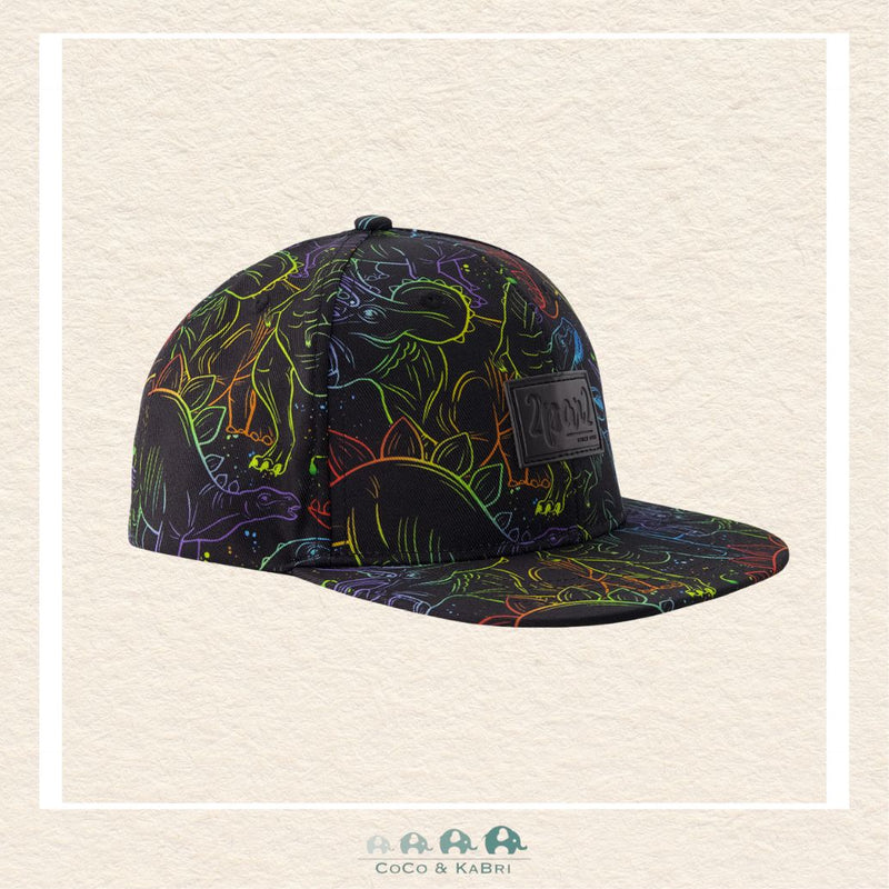 🇨🇦 Deux Par Deux: Cap Black Dinosaur Print, CoCo & KaBri Children's Boutique