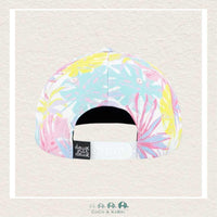 🇨🇦 Deux Par Deux Cap Palm Leaf Pastel Print, CoCo & KaBri Children's Boutique
