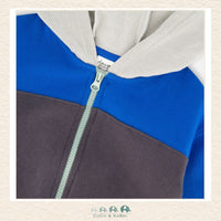 🇨🇦Deux Par Deux Color Blocked Zip Front Fleece Hoodie, CoCo & KaBri Children's Boutique