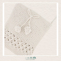 Deux par Deux: Crochet Bag Off - White Knit, CoCo & KaBri Children's Boutique