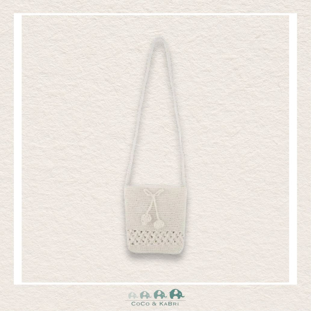 Deux par Deux: Crochet Bag Off - White Knit, CoCo & KaBri Children's Boutique