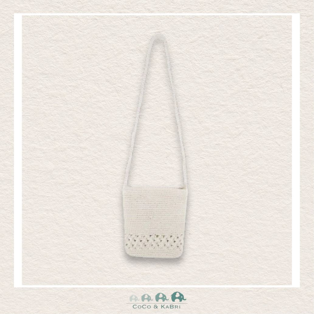 Deux par Deux: Crochet Bag Off - White Knit, CoCo & KaBri Children's Boutique