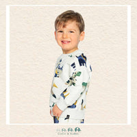Deux Par Deux Dinosaur Sweatshirt, CoCo & KaBri Children's Boutique, Brooks Alberta Canada