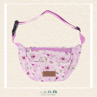🇨🇦 Deux Par Deux: Fanny Pack Purple Flower Print, CoCo & KaBri Children's Boutique, Brooks Alberta Canada