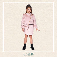 🇨🇦 Deux Par Deux Faux Fur Shoulder Bag - Silver Pink, CoCo & KaBri Children's Boutique