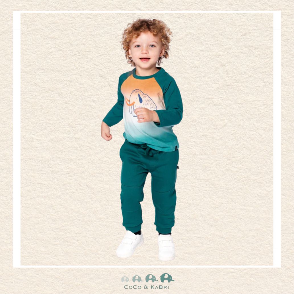 🇨🇦Deux Par Deux Fleece Sweatpants - Jasper Green, CoCo & KaBri Children's Boutique