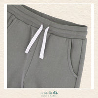 🇨🇦Deux Par Deux Fleece Sweatpants with Side Cargo Pockets - Balsam Green, CoCo & KaBri Children's Boutique