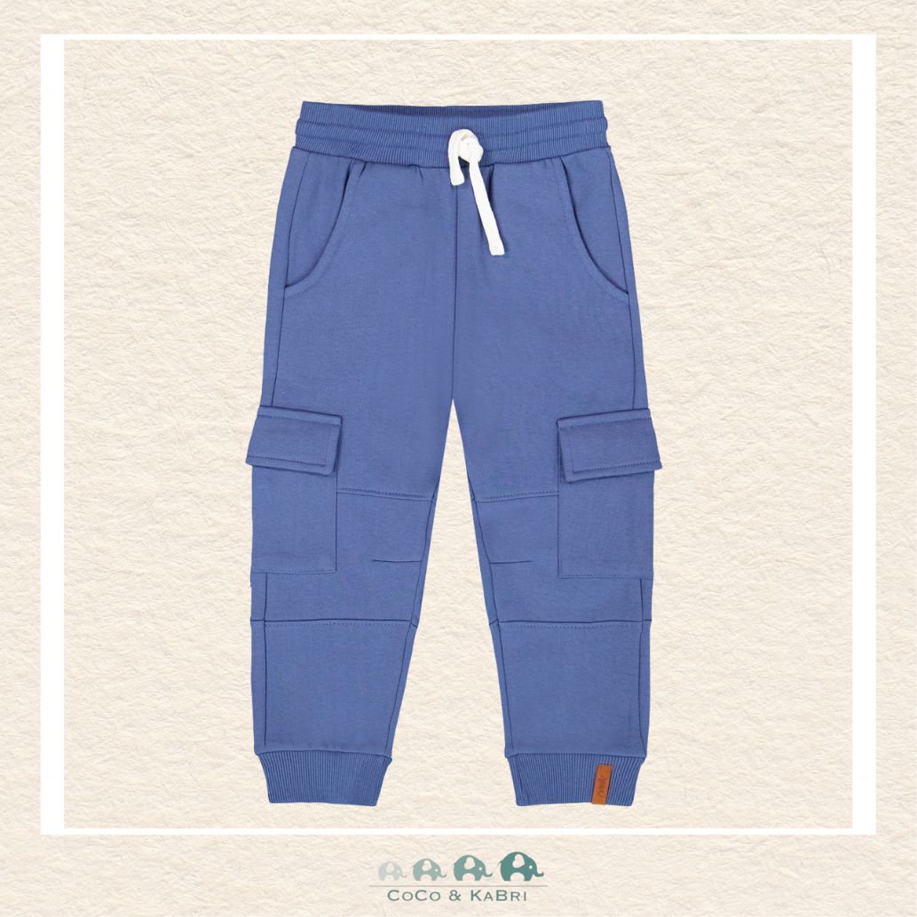 🇨🇦Deux Par Deux Fleece Sweatpants with Side Cargo Pockets, CoCo & KaBri Children's Boutique