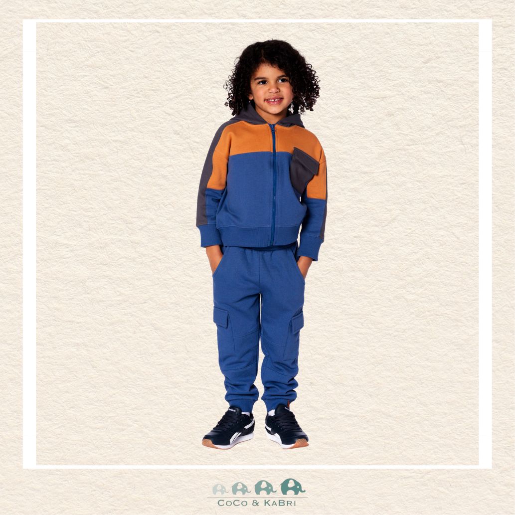 🇨🇦Deux Par Deux Fleece Sweatpants with Side Cargo Pockets, CoCo & KaBri Children's Boutique