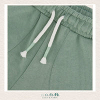 🇨🇦 Deux Par Deux: French Terry Short Olive Green, CoCo & KaBri Children's Boutique