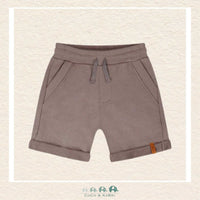 🇨🇦 Deux Par Deux: French Terry Shorts Taupe, CoCo & KaBri Children's Boutique, Brooks Alberta Canada