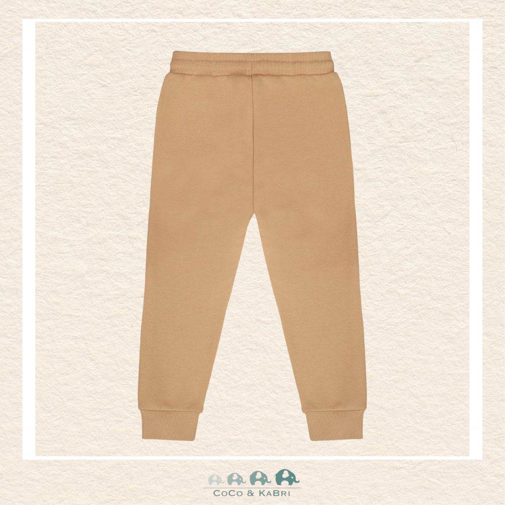🇨🇦 Deux Par Deux: French Terry Sweatpants Beige, CoCo & KaBri Children's Boutique, Brooks Alberta Canada