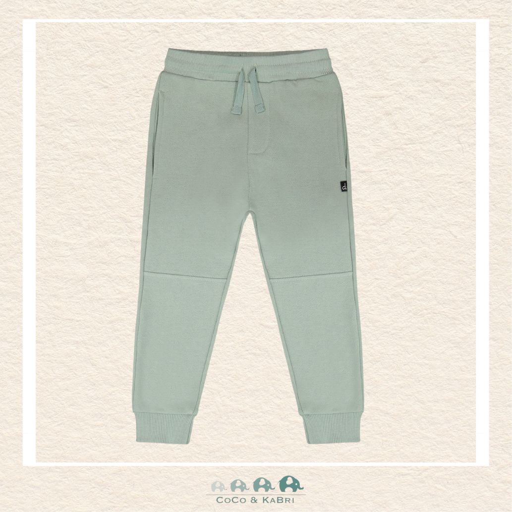 🇨🇦 Deux Par Deux: French Terry Sweatpants Mint Green, CoCo & KaBri Children's Boutique, Brooks Alberta Canada
