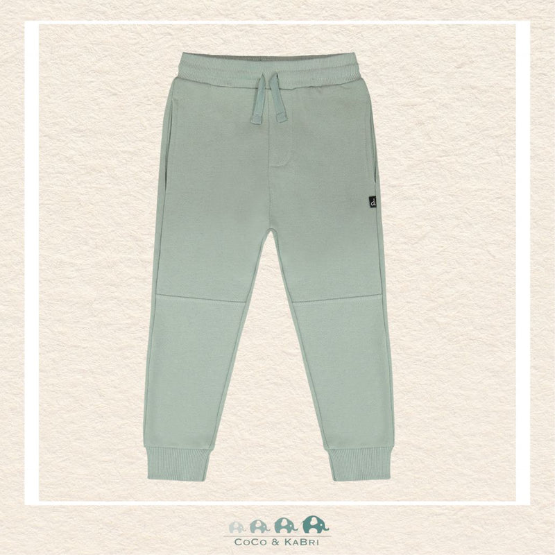 🇨🇦 Deux Par Deux: French Terry Sweatpants Mint Green, CoCo & KaBri Children's Boutique, Brooks Alberta Canada