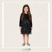 🇨🇦 Deux Par Deux Girls Dress: Glittering Tulle Skirt, CoCo & KaBri Children's Boutique
