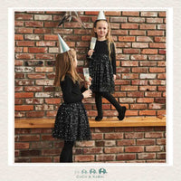 🇨🇦 Deux Par Deux Girls Dress: Glittering Tulle Skirt, CoCo & KaBri Children's Boutique