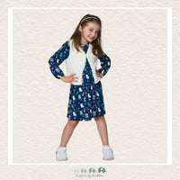 🇨🇦 Deux Par Deux Girls Faux Fur Vest Off White, CoCo & KaBri Children's Boutique