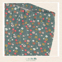 Deux Par Deux: Green Floral Leggings, CoCo & KaBri Children's Boutique, Brooks Alberta Canada
