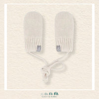 Deux Par Deux: Infant Knit Mittens Off - White, CoCo & KaBri Children's Boutique