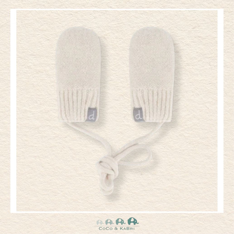 Deux Par Deux: Infant Knit Mittens Off - White, CoCo & KaBri Children's Boutique