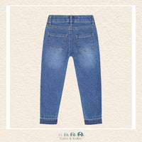 🇨🇦 Deux Par Deux Jeans with Embroidered Flowers, CoCo & KaBri Children's Boutique