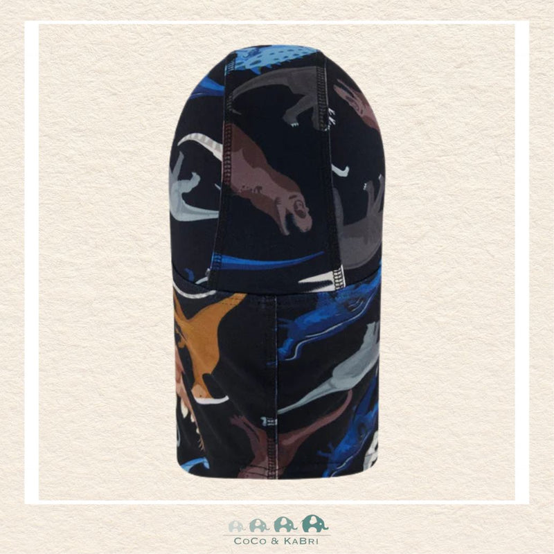 🇨🇦 Deux Par Deux Jersey Balaclava Black Dinosaur, CoCo & KaBri Children's Boutique