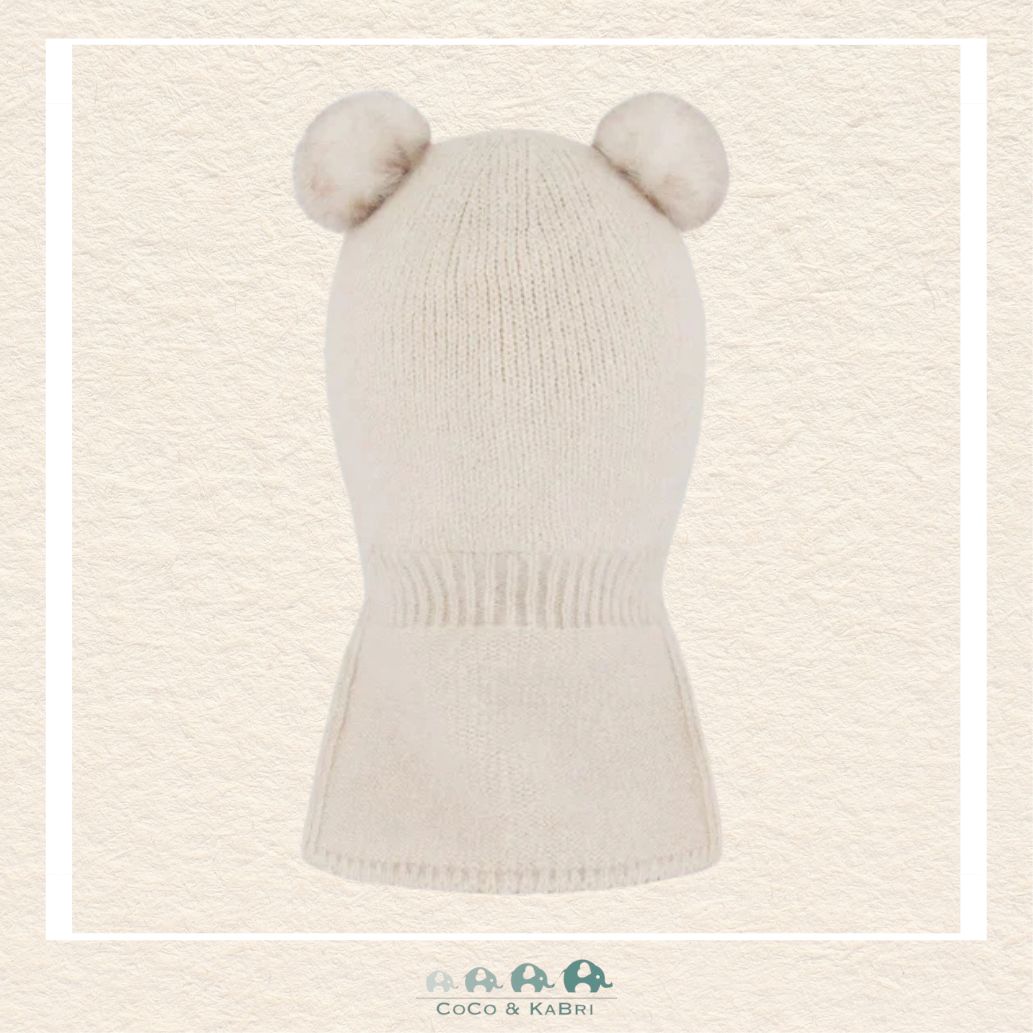 Deux Par Deux: Knit Balaclava Off - White, CoCo & KaBri Children's Boutique