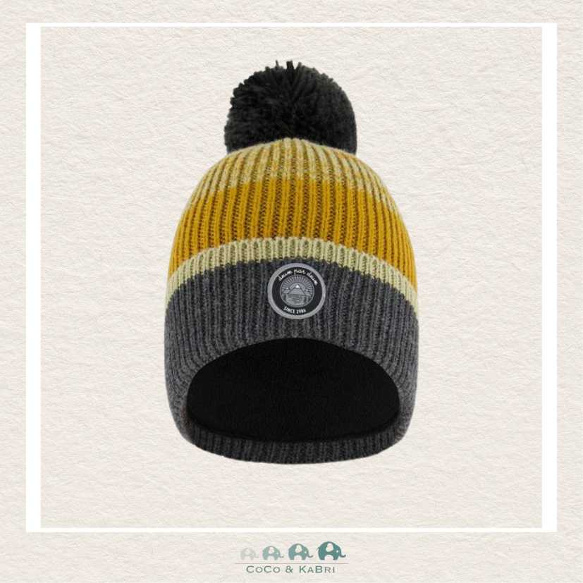🇨🇦 Deux Par Deux Knit Hat Gray, Spice And Sage, CoCo & KaBri Children's Boutique