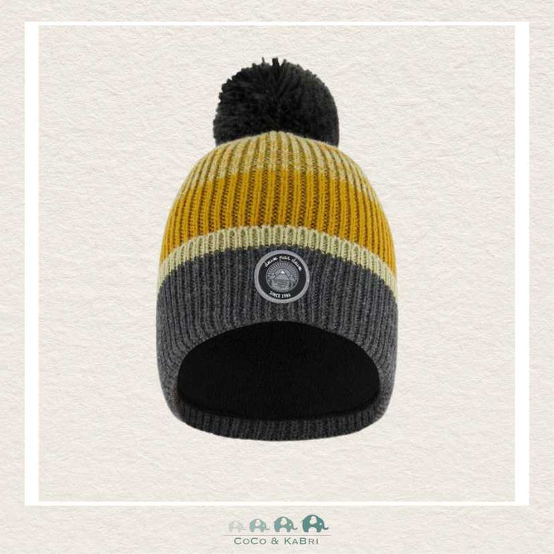 🇨🇦 Deux Par Deux Knit Hat Gray, Spice And Sage, CoCo & KaBri Children's Boutique