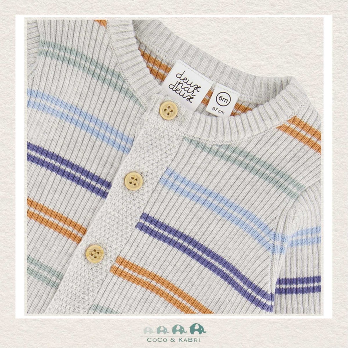 🇨🇦 Deux Par Deux: Knitted Jumpsuit, CoCo & KaBri Children's Boutique