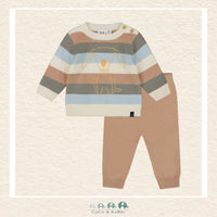 🇨🇦Deux Par Deux Knitted Top & Pant Set, CoCo & KaBri Children's Boutique
