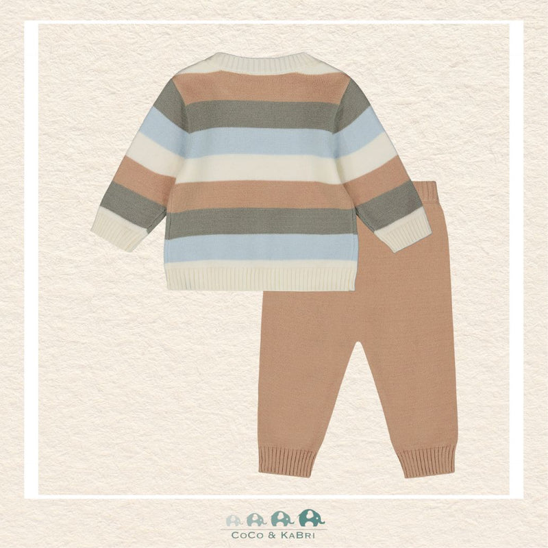 🇨🇦Deux Par Deux Knitted Top & Pant Set, CoCo & KaBri Children's Boutique