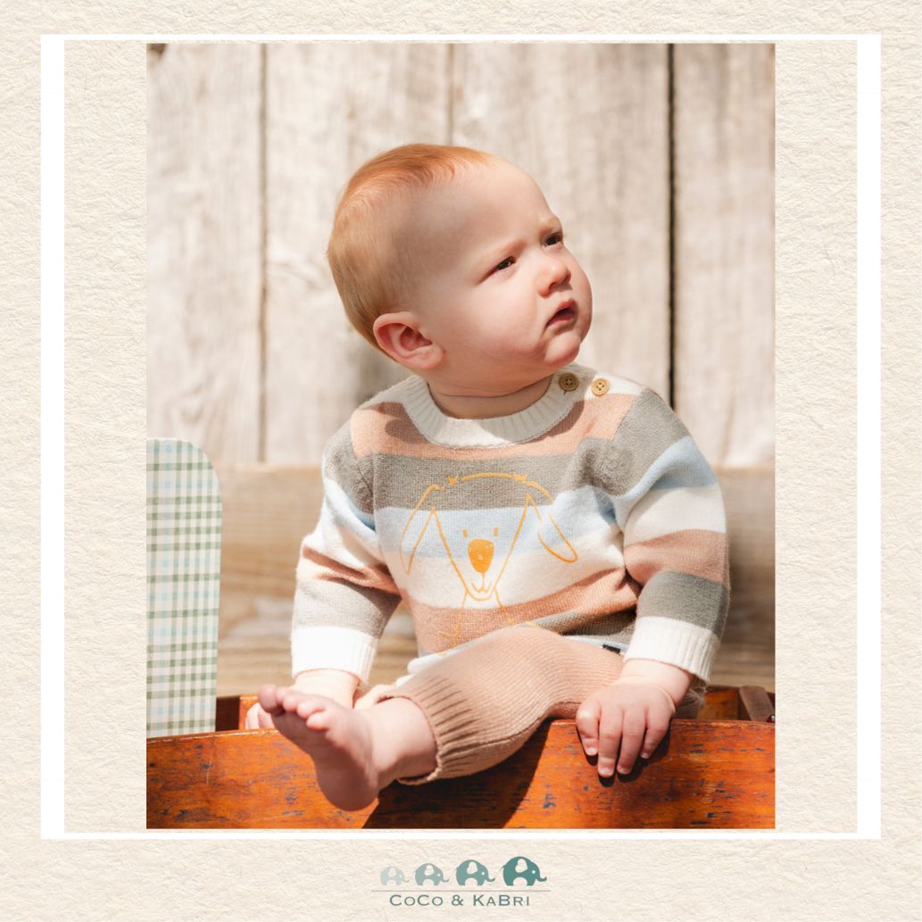 🇨🇦Deux Par Deux Knitted Top & Pant Set, CoCo & KaBri Children's Boutique
