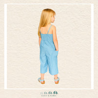 🇨🇦 Deux Par Deux: Light Blue Chambray Jumpsuit, CoCo & KaBri Children's Boutique