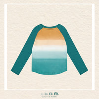 🇨🇦 Deux Par Deux Long Sleeve Raglan T-Shirt, CoCo & KaBri Children's Boutique