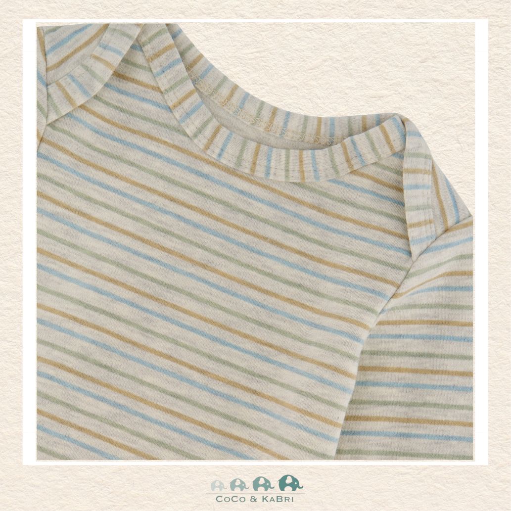 🇨🇦 Deux Par Deux Organic Cotton Diaper Shirt With Overalls set, CoCo & KaBri Children's Boutique