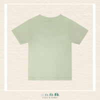 🇨🇦 Deux Par Deux: Organic Cotton Jersey T-Shirt With Mountain Print Sage, CoCo & KaBri Children's Boutique