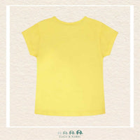🇨🇦 Deux Par Deux: Organic Cotton Jersey T-Shirt Yellow, CoCo & KaBri Children's Boutique, Brooks Alberta Canada