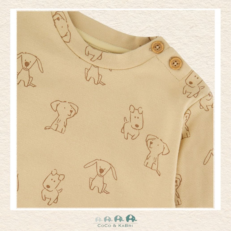 🇨🇦 Deux Par Deux Organic Cotton Pant & Top Set - Dogs, CoCo & KaBri Children's Boutique