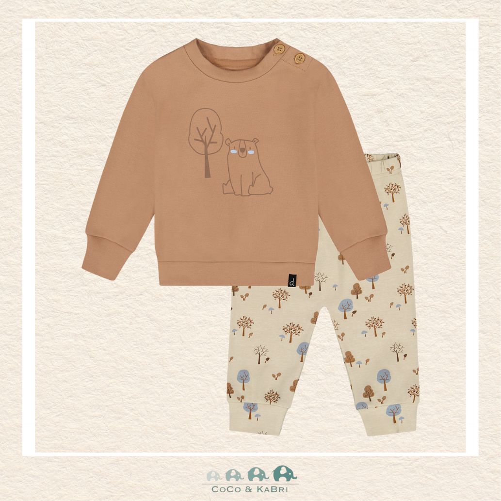 🇨🇦 Deux Par Deux Organic Cotton Pant & Top Set, CoCo & KaBri Children's Boutique