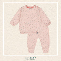 🇨🇦 Deux Par Deux Organic Cotton Pant With Top Set - Small Flowers, CoCo & KaBri Children's Boutique