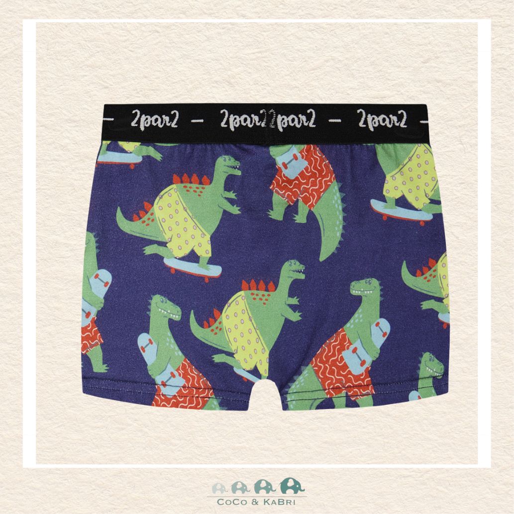 🇨🇦 Deux Par Deux: Organic Cotton Printed Adventure Boxers Pack of 3, CoCo & KaBri Children's Boutique