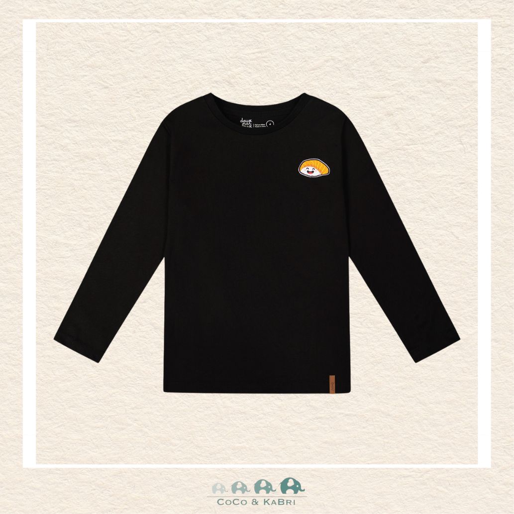 🇨🇦 Deux Par Deux Organic Cotton Tshirt - Sushi Cat, CoCo & KaBri Children's Boutique