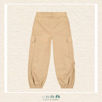 🇨🇦 Deux Par Deux Parachute Corduroy Pants with Cargo Pockets - Cafe Au Lait, CoCo & KaBri Children's Boutique