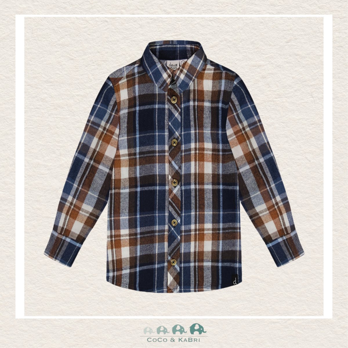 🇨🇦 Deux Par Deux: Plaid Shirt, CoCo & KaBri Children's Boutique